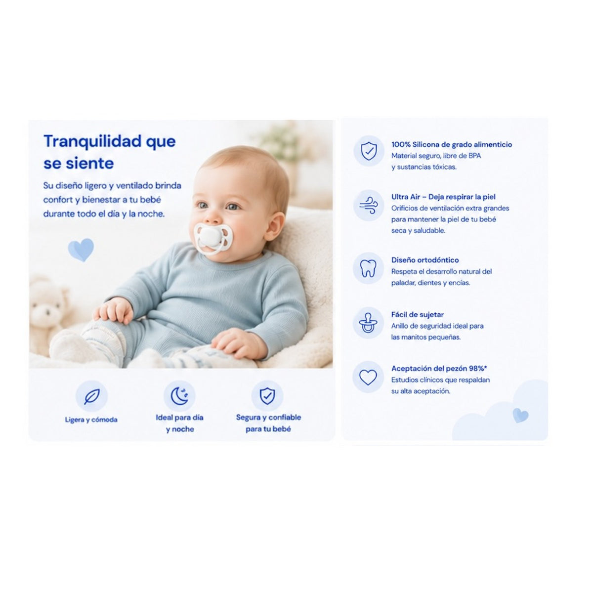 Chupo Philips Avent Ultra Air 0-6 Meses - imagen 2