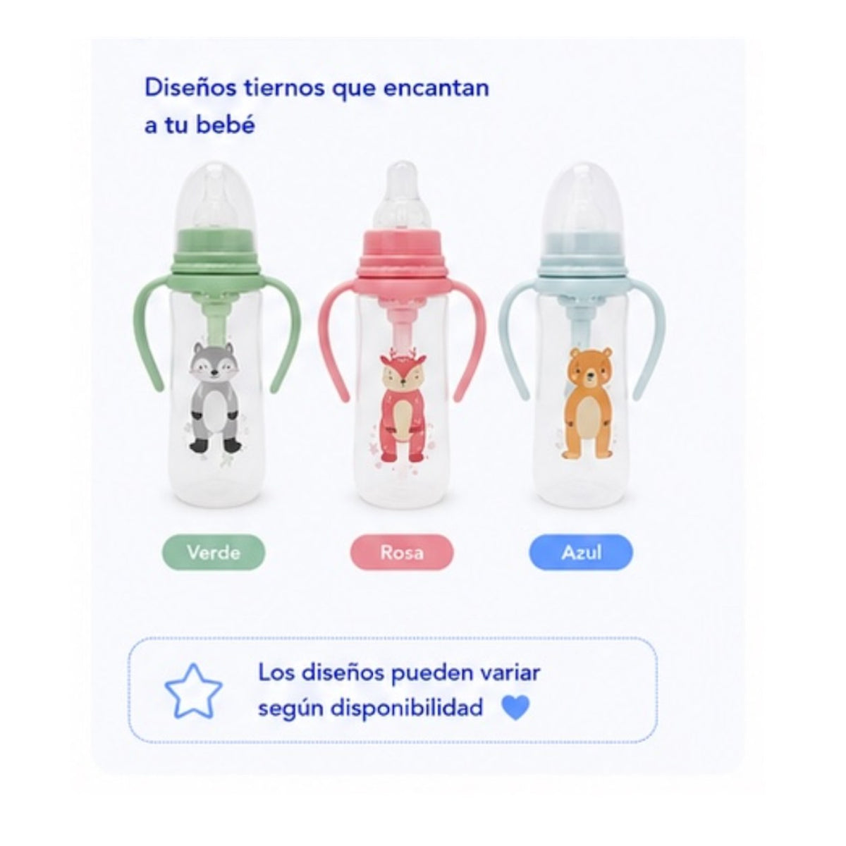 Tetero Infantec con Agarraderas 8 oz (240 ml) - imagen 3