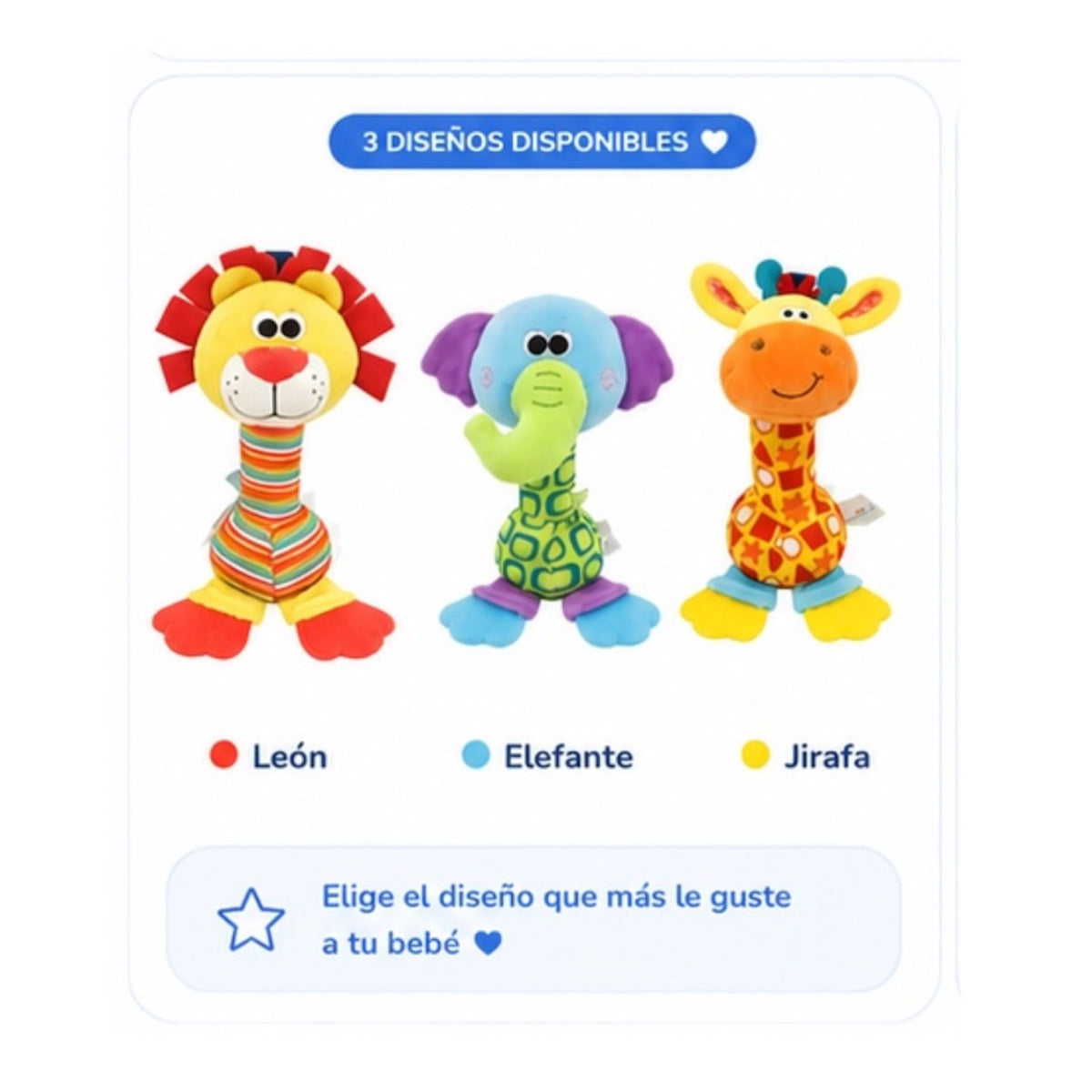 Sonajero de Peluche - imagen 3