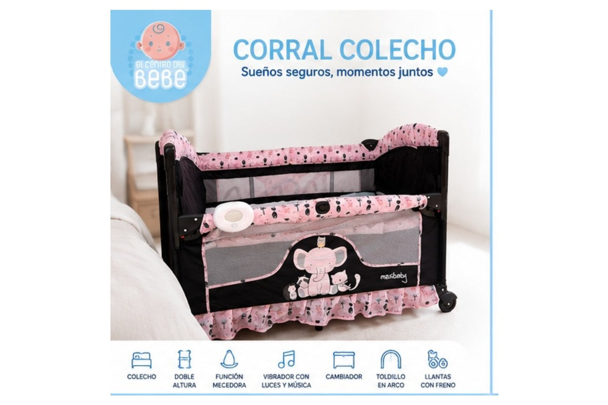 Corral Cuna Colecho Multifuncional