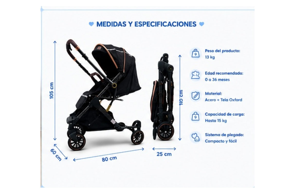 Coche Maleta Premium Plegable - imagen 4