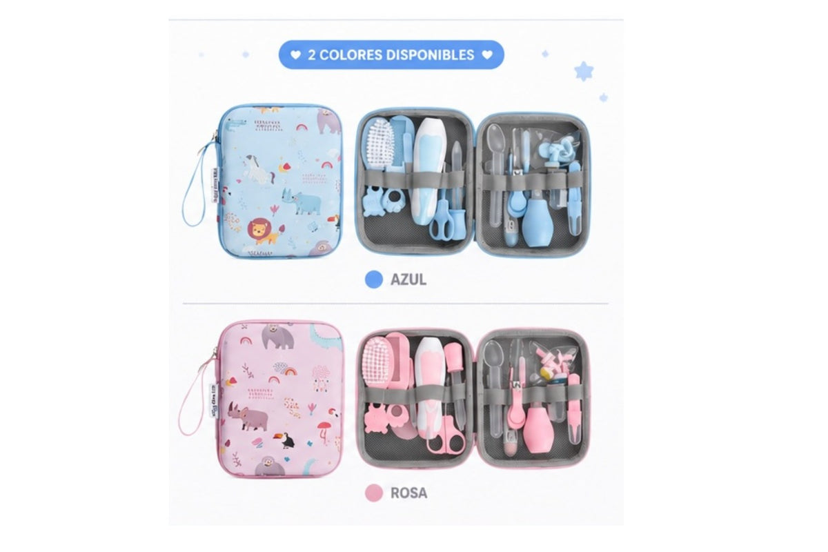 Kit de Cuidado e Higiene para Bebé 20 Piezas con Estuche - imagen 3