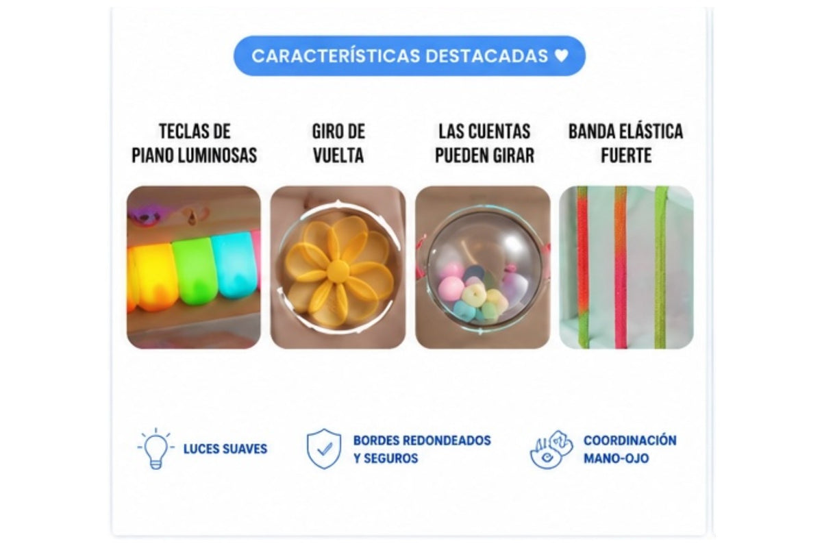 Cubo de Actividades con Piano 5 en 1 - imagen 2