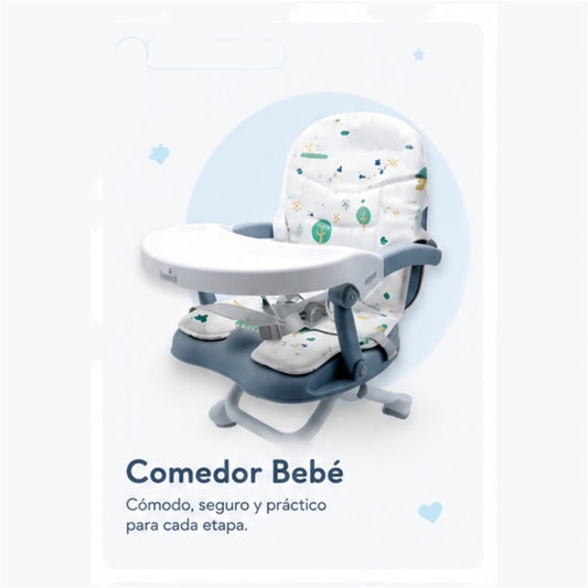 Silla Comedor Portátil Plegable (Elevador)
