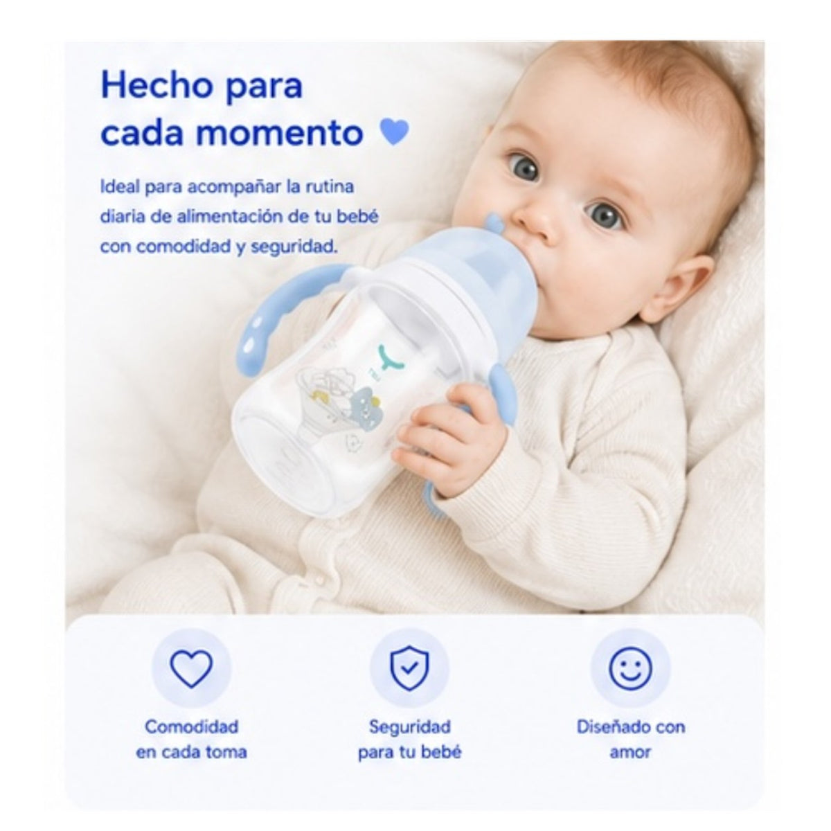 Tetero con Asas 8 oz (240 ml) - imagen 3