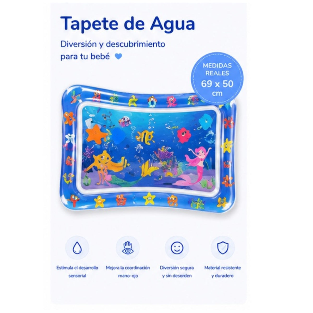 Tapete de Agua Sensorial 69 x 50 cm