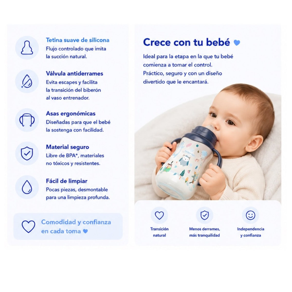 Tetero Infantec con Asas 12 oz (360 ml) - imagen 2