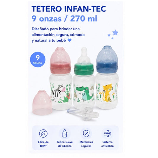 Tetero Infantec 9 oz (270 ml)