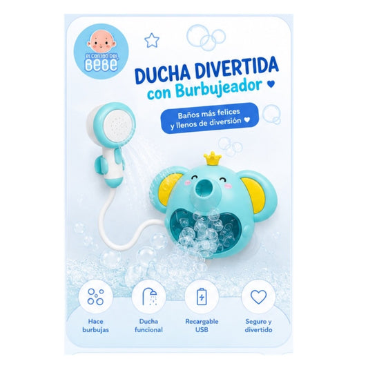 Ducha Divertida con Burbujeador