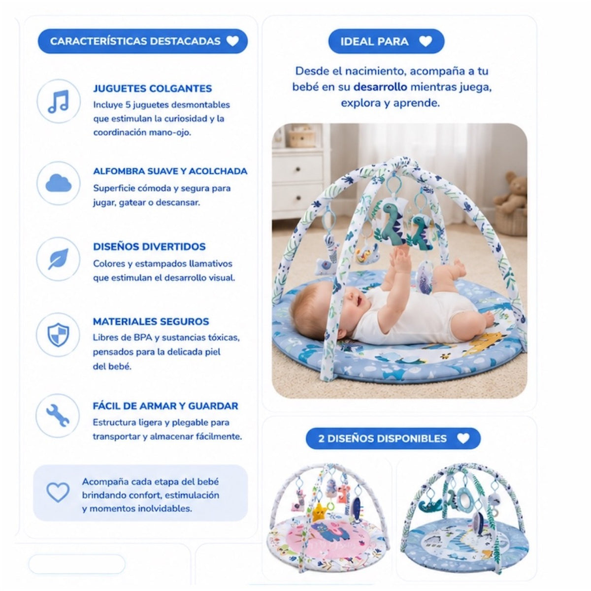 Gimnasio de Actividades para Bebé - imagen 2